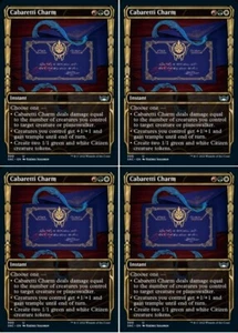 MTG - 4x (Showcase) CABARETTI CHARM - Streets of New Capenna (U) - Picture 1 of 1