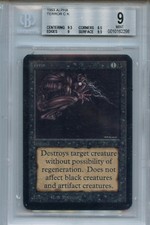 MTG Alpha Terror BGS 9.0 Mint card Magic Gathering Amricons 2298