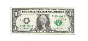 1974- $1. DOLLAR BILL FROM PHIADELPHIA # (96663942) GREAT BILL. - Picture 1 of 2