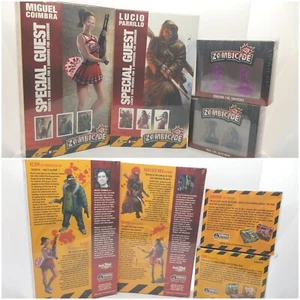 Zombicide Special Guest: Miguel Coimbra, LUCIO PARRILLO, Adrianna, KRIS nuovo LOTTO - Foto 1 di 17