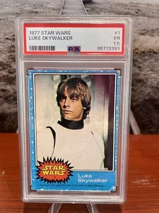 1977 Star Wars #1 Luke Skywalker, PSA Grade 1.5 FR - Bild 1 von 3