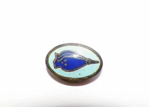 Spanish Air Force Pin Blue Aqua Enamel 1970s Vintage HELP - Picture 1 of 2