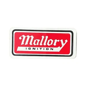 Mallory Ignition Decal Sticker Holley Distributors Coils Fuel Pumps Regulators - Picture 1 of 5