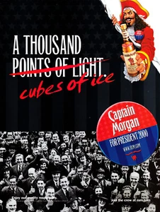 CAPTAIN MORGAN RUM AD #22 RARE 2000 OUT OF PRINT VINTAGE - Bild 1 von 2