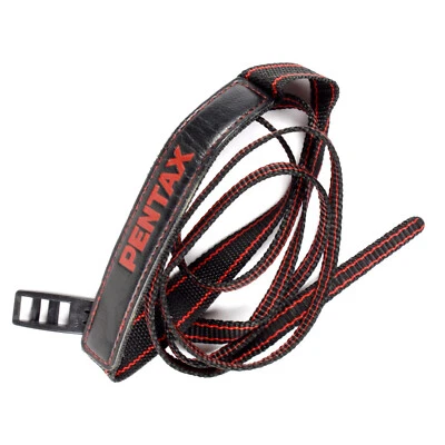 Pentax Zoom-70 Original Carry Strap Loop Black and Red - Image 1 of 4