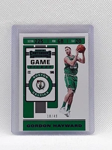Gordon Hayward 2019-20 Contenders NBA - PURPLE (18/49) - Boston Celtics - Picture 1 of 2