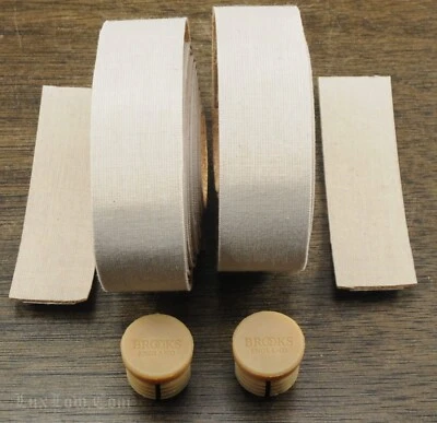 Elegante manillar Brooks CINTA Cool Tour Gravel bicicleta de carretera y empuñaduras de bicicleta de colección Foto 1 de 2