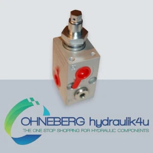 Druckbegrenzungsventil 1/2" Hydraulikventil Hydraulik 80-300 bar - Bild 1 von 1
