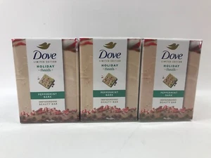 Dove Holiday Treats Pfefferminzrinde Beauty Bar Menge 3 - Bild 1 von 4