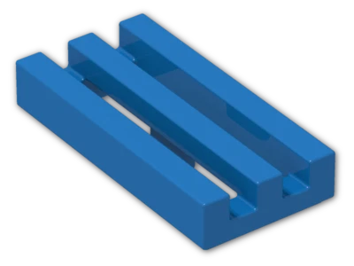 LEGO TILE MODIFIED 1X2 GRILLE (8 PCS) CHOOSE YOUR COLOR  2412!! - Image 1 of 4