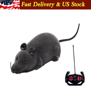 Wireless Remote Control RC Rat Electronic Mouse for Cat Dog Pet Toy Novelty- - Picture 1 of 13