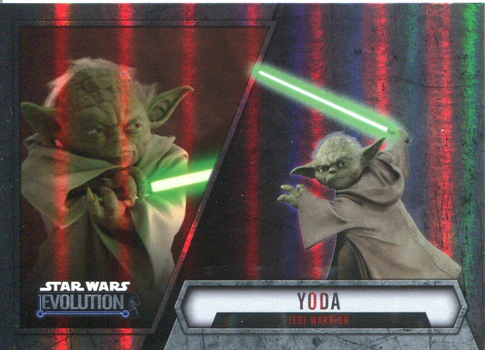 Star Wars Evolution 2016 Base Card #24 Yoda - Jedi Warrior - Image 1 of 1
