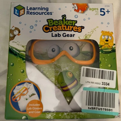 Learning Resources Beaker Creatures Lab Gear - 2 Pieces New/Open Box - Image 1 of 4