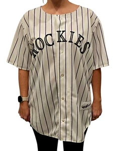 COLORADO ROCKIES Vintage Throwback Baseball JERSEY ** 90's Ravens CANADA size XL - Picture 1 of 10
