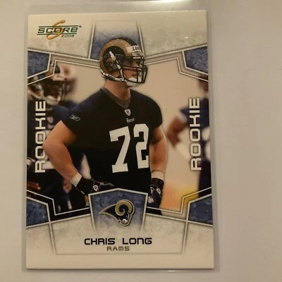 2008 Score - Rookie #332 Chris Long (RC) - Image 1 of 2