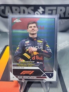 MAX VERSTAPPEN 2023 TOPPS CHROME F1 RED BULL Base Card #178 - Picture 1 of 2
