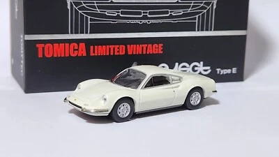 1:64 Tomica Limited Vintage Tomytec Ferrari Dino 246 GT Tipo E Diecast Foto 1 de 4