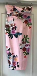Stunning ASOS Petite Stretch Strapless Pencil Dress - Size 10 - Picture 1 of 2