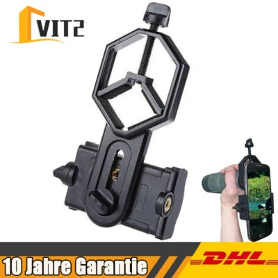 Smartphone Handy Adapter Halterung für Astrofotografie Teleskop Fernglas Halter - Bild 1 von 4