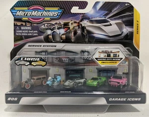 Micro Machines Series 2 #06 Garage Icons Service Station Ultra Rare Chase - Picture 1 of 10