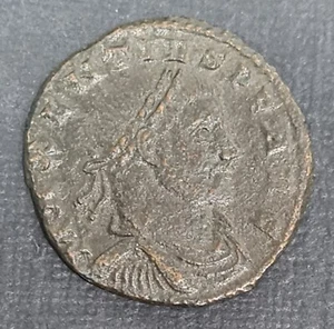 Roman Coin, Maxentius, AD 307-312 Billon Follis , Sear No 14980 - Picture 1 of 6
