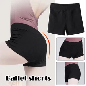 Disfraz de entrenamiento de ballet algodón para mujer cintura alta pantalones cortos de baile fitness ropa de baile - Imagen 1 de 22