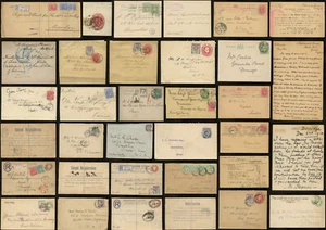 GB King Edward 7th Covers Frankings Postmarks Destinations ...PRICED SINGLY - Picture 1 of 51