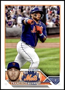 Tarjeta Jumbo Colección Insignia Topps FRANCISCO ALVAREZ RC (#OTC-17) 2023 - Imagen 1 de 2