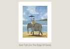 Sam Toft - On The Edge Of Sand - Official 40 x 50cm Fine Art Print