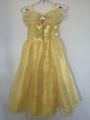 Disney Store Belle Princess Live Your Story Dress W/ Garment Bag Size 5/6 - Image 1 of 4