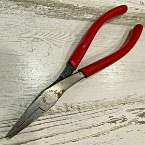 Vintage Wilkinsons Duck Bill Flat Long Reach Pliers 8" Made in England Duckbill - Picture 1 of 5