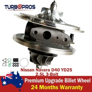 Actualización Billet Turbo Core + Studs y juntas para Nissan Navara D40 YD25 2,5 L 3 pernos - Imagen 1 de 15