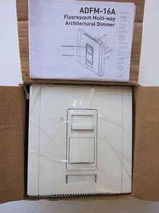 Tapón de vatios ADFM-16A-Blanco atenuador fluorescente arquitectónico 120VAC-16A - Imagen 1 de 2