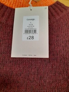 WOMENS ROKSANDA RELAXED FIT JUMPER SIZE LARGE 16/18.NEW WITH TAG. - Picture 1 of 13
