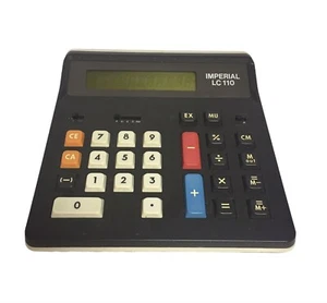 VINTAGE ADLER IMPERIAL LC 110 CALCULATING MACHINE - WORKS GREAT - MINT CONDITION - Picture 1 of 9