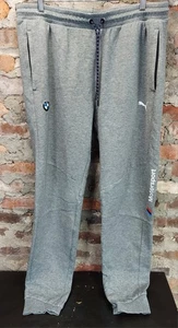 Pantalones de vellón Puma BMW Motorsport ESS+ para hombre talla XL gris cintura elástica gd - Imagen 1 de 4