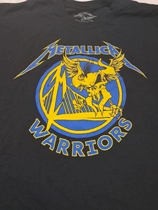 Metallica Golden State Warriors 2019 Pushead T-Shirt Herren 2XL schwarz Chase Center - Bild 1 von 7