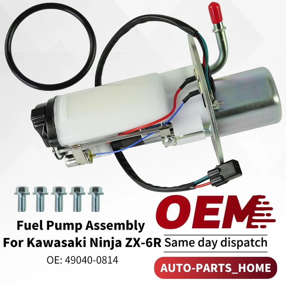 New Fuel Pump Assembly For Kawasaki 2005-2006 Ninja ZX-6R ZX6R ZX-6RR ZX636C/D - Image 1 of 4