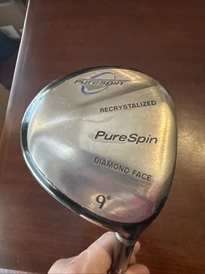 DRIVER PURESPIN Diamond Face 9* diestro grafito Jumbo eje XXL regular 230 Foto 1 de 4