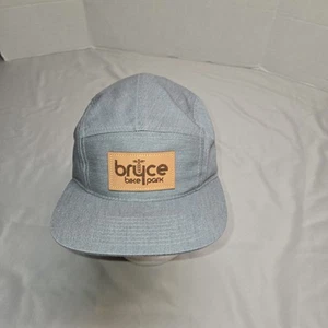 Gorra Bryce Bike Park 5 paneles ajustable con correa gris de Richardson al aire libre - Imagen 1 de 6