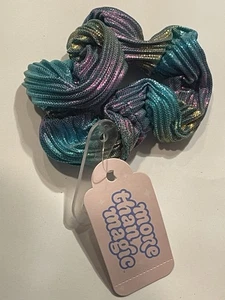 More Than Magic schillernde Meerjungfrau holografisches Scrunchie Haargummi Accessoire - Bild 1 von 5