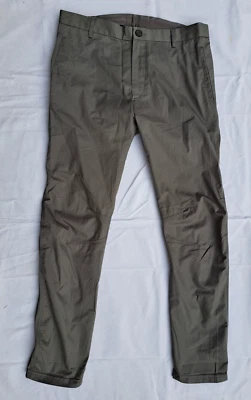 Lanvin Grey Cotton Skinny Fit 3D Cutting Men Pants - Size 46 - Image 1 of 4