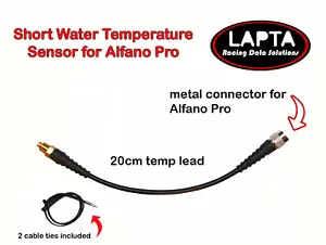 Sensor de temperatura del agua para Alfano PRO Rotax Kart plomo corto - Imagen 1 de 3