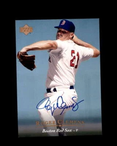 Roger Clemens Upper Deck UDA Coa Signed 1995 Electric Diamond Autograph - Picture 1 of 2