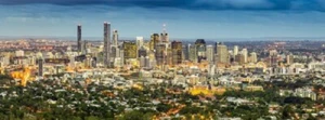 QPuzzles 1000 Piece Panorama Jigsaw Puzzle - Brisbane City Skyline - Picture 1 of 1