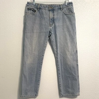 Cabelas Jeans Mens Size 36x32 Relaxed Fit Blue Denim - Image 1 of 4