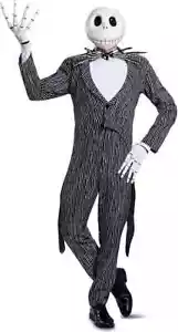 The Nightmare Before Christmas Jack Skellington Prestige Adult Costume XXL - Picture 1 of 4