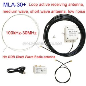 MLA-30 0.5-30MHz Ring Active Receive Antenna Wave SDR Loop Radio Antenna NEW - Bild 1 von 14