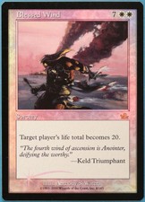 Blessed Wind FOIL Prophecy NM White Rare MAGIC MTG CARD (ID# 238290) ABUGames