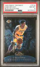 959/1500 KOBE BRYANT 1999-00 FINEST TEAM FINEST BLUE W/COATING TF18 PSA 8 POP 13